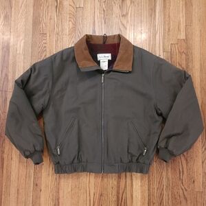 L.L. Bean Brown and Tan Jacket